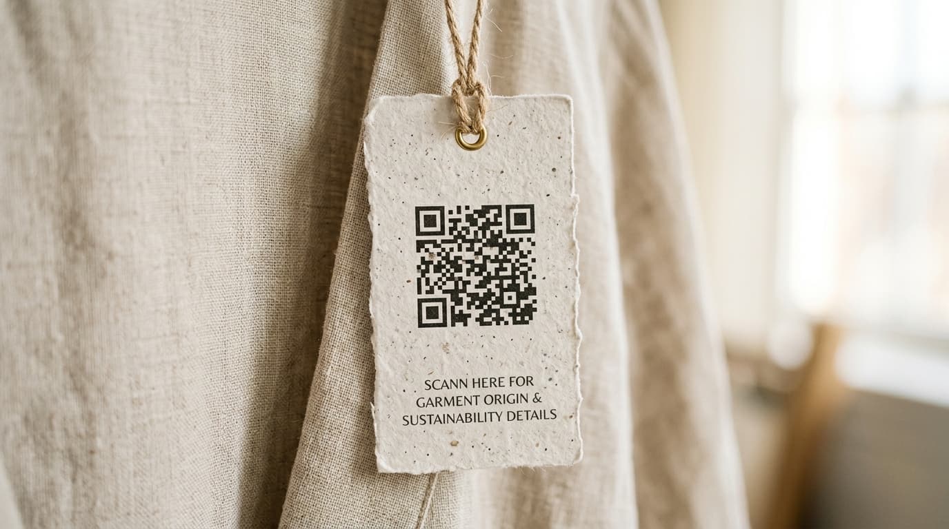Digital Product Passport Hangtag